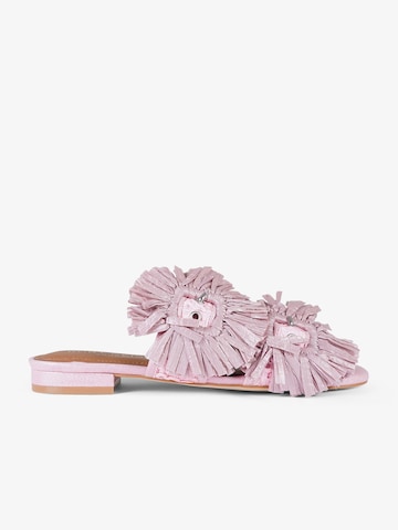 Kurt Geiger - Sandália em rosa: frente