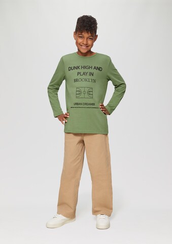 T-Shirt s.Oliver en vert