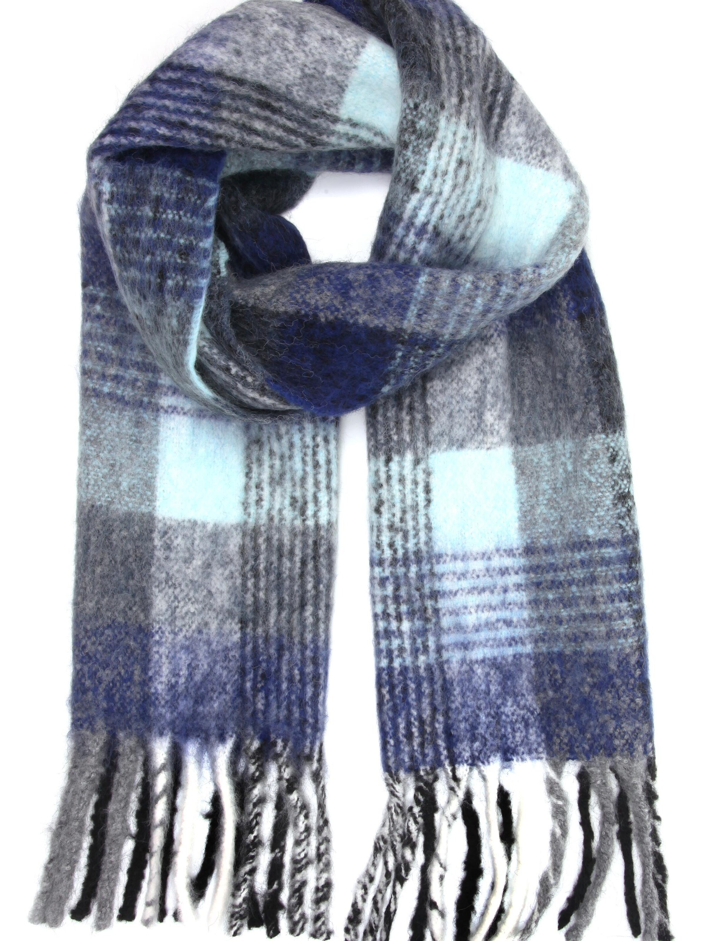 COLLEZIONE ALESSANDRO Scarf 'Beth' in Blue