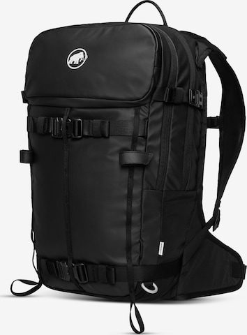 Zaino sportivo di MAMMUT in nero: frontale