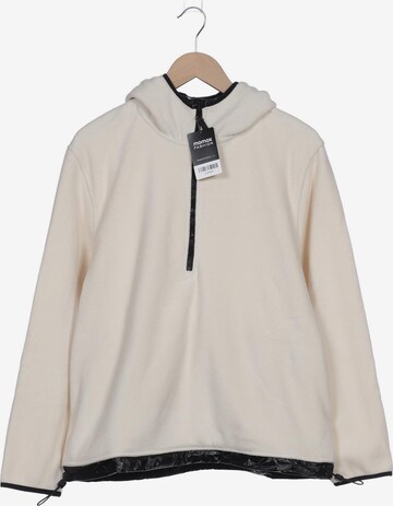RAINS Sweatshirt & Zip-Up Hoodie in S in White: front