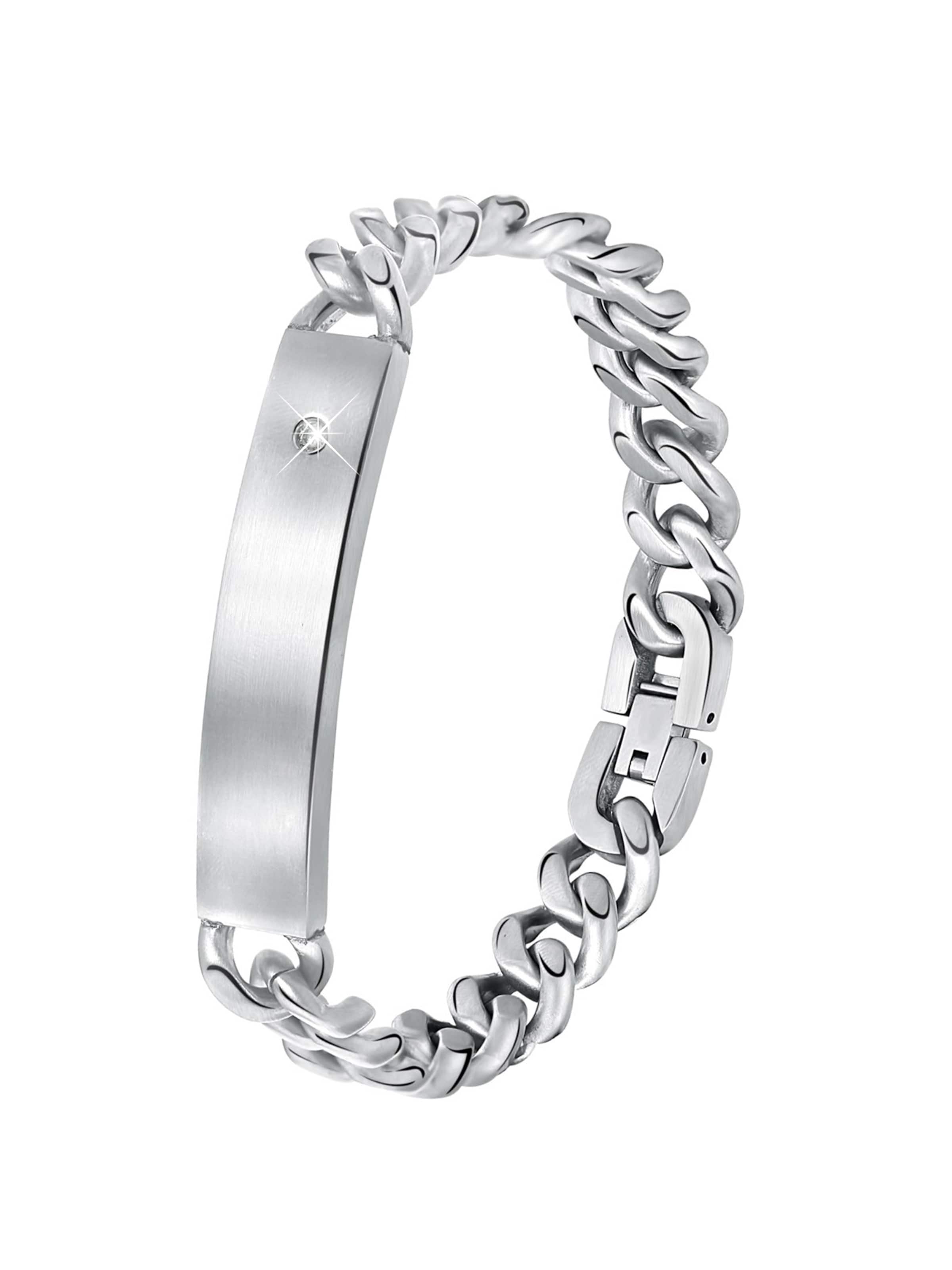 Bracelet Lucardi en argent : devant