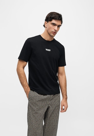 BOSS Pitkä pyjama 'Easy' värissä beige