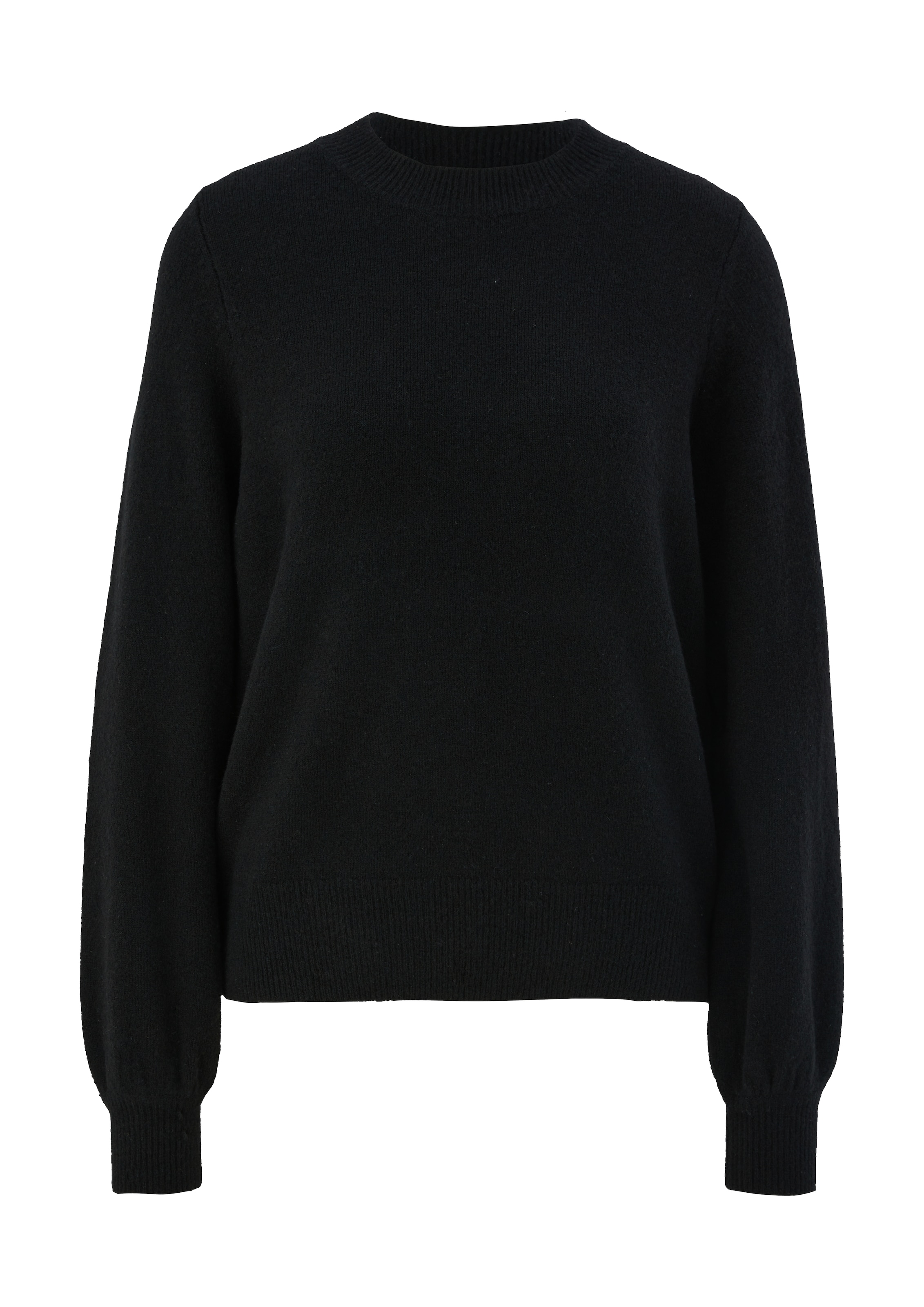 s.Oliver Pullover in Schwarz: Vorderseite