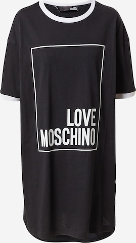 Love Moschino Φόρεμα σε μαύρο: μπροστά