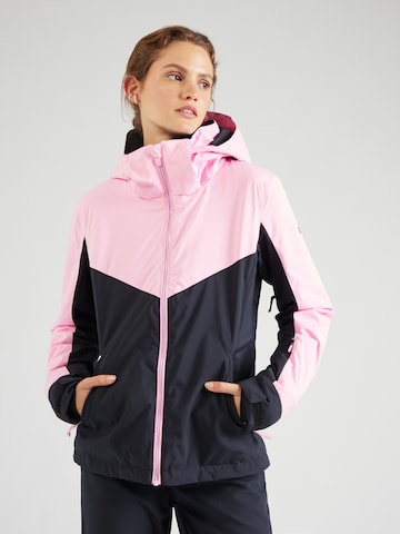 Veste de sport 'FREE JET' ROXY en rose : devant