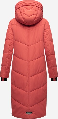 MARIKOO Winter coat 'Nadaree XVI' in Pink