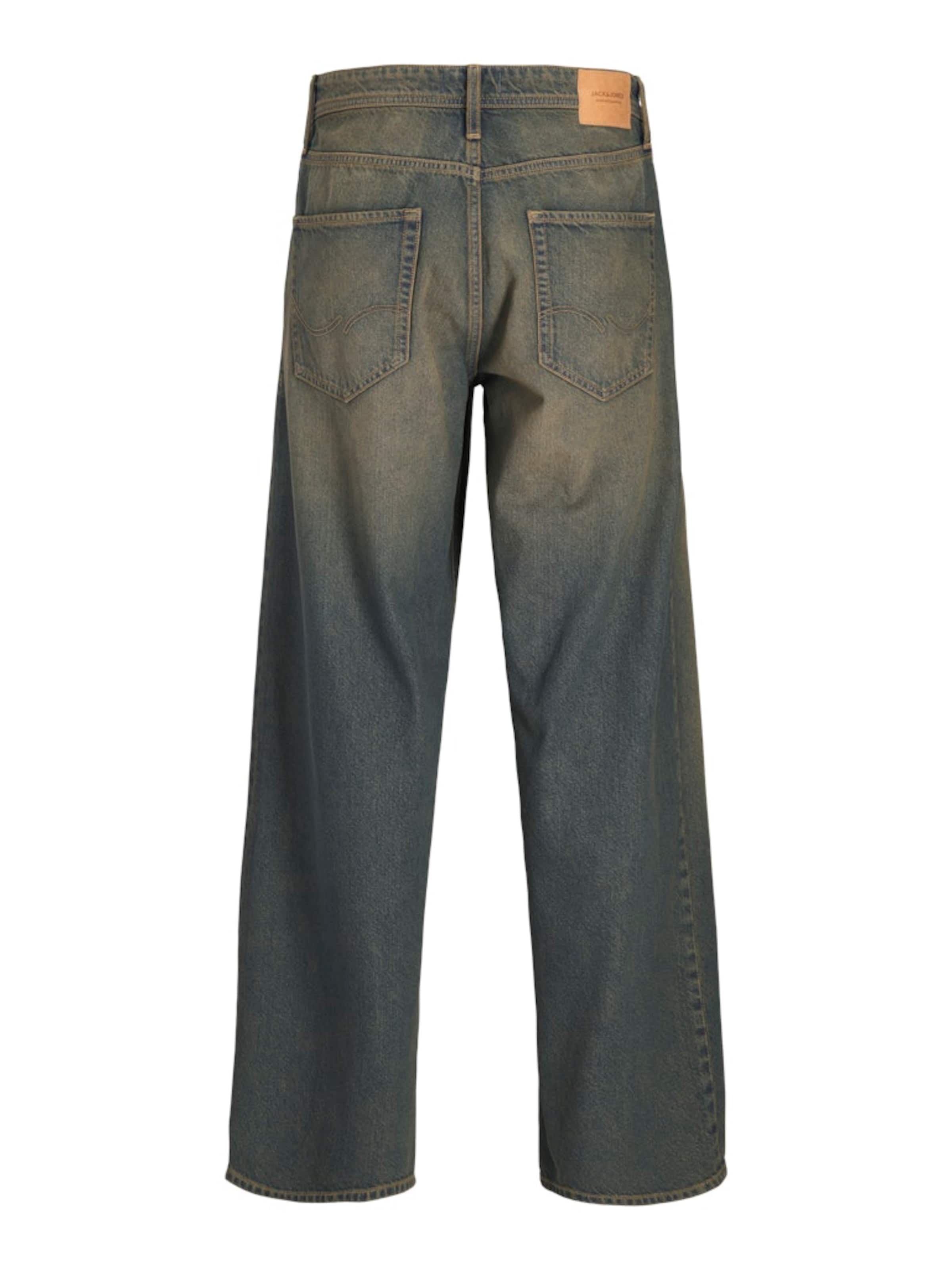 JACK & JONES Luźne Jeansy 'JJIDAVE JJORIGINAL' w kolorze niebieski