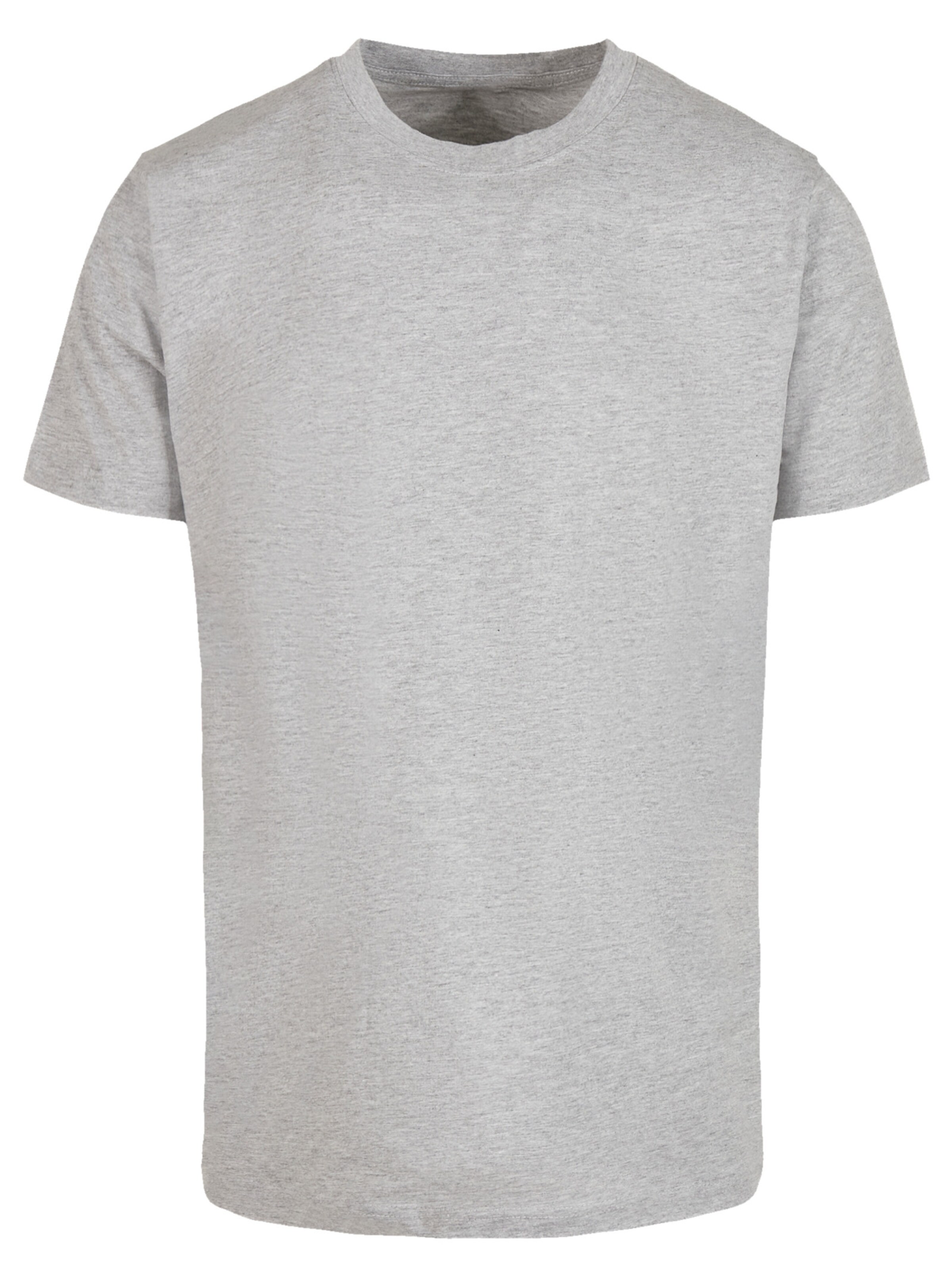 T-Shirt 'Discover the world' F4NT4STIC en gris : devant