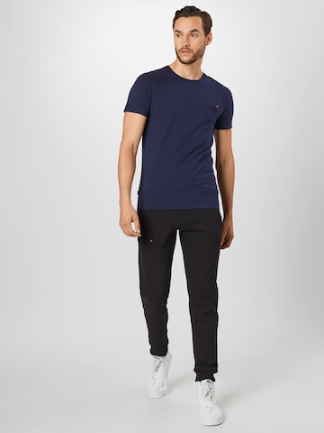 Superdry Tapered Nadrág - fekete