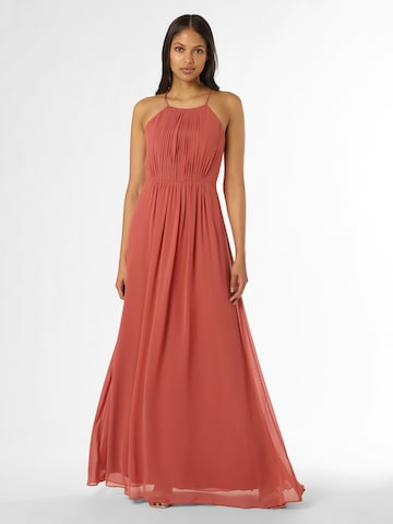 Marie Lund Evening Dress in Brown: front
