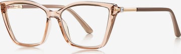 Lunettes 'Damen Cat-eye Blaulichthemmende Brillen Für Frauen Techale' VEYREY en or : devant