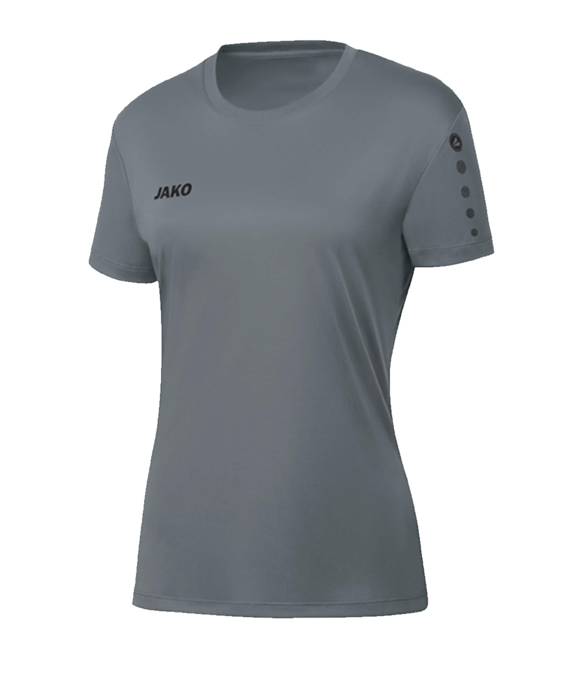 JAKO Funktionsshirt in Grau: Vorderseite