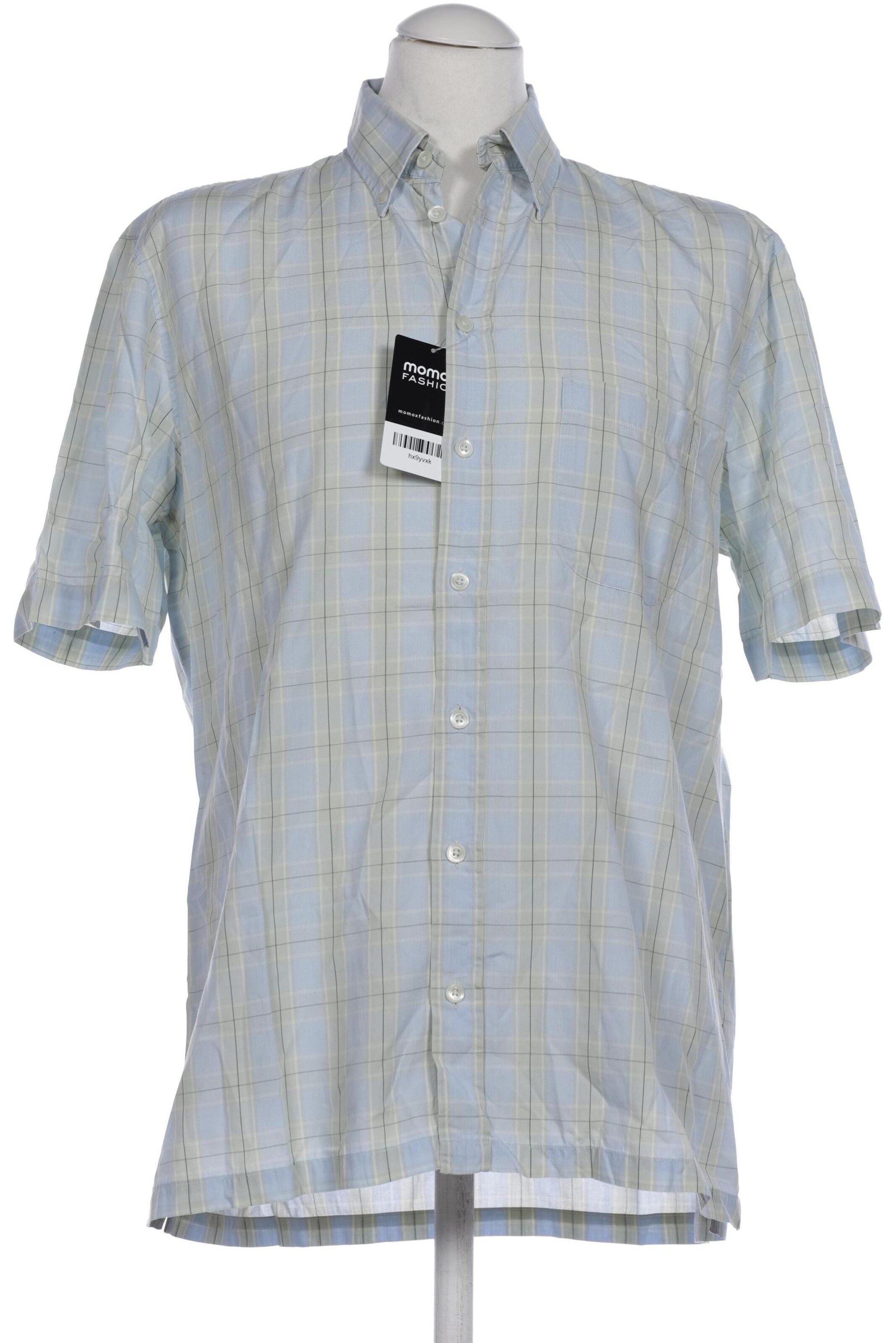 STRELLSON Button Up Shirt in M in Blue: front