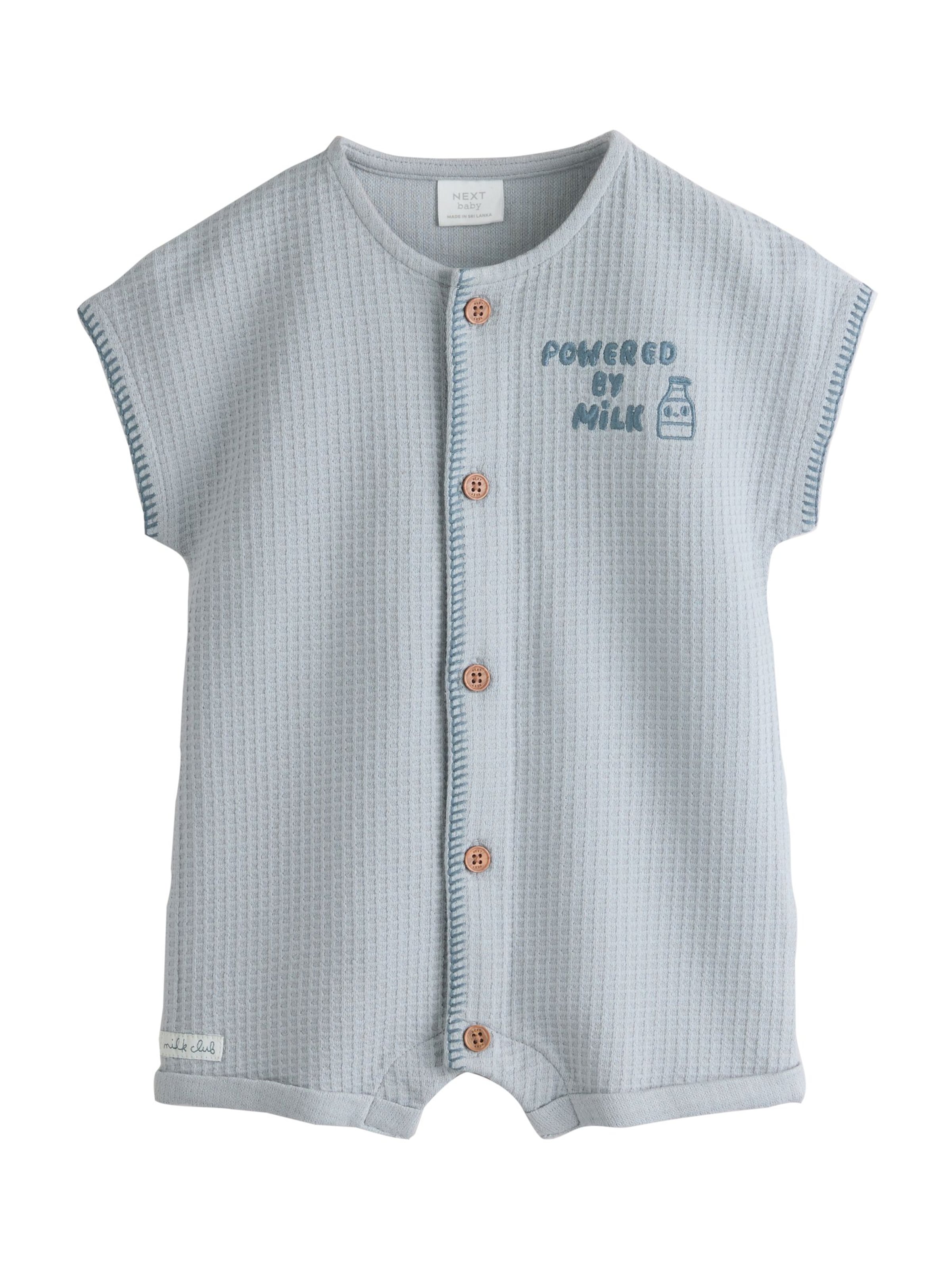 Next Rompertje/body in Blauw: voorkant