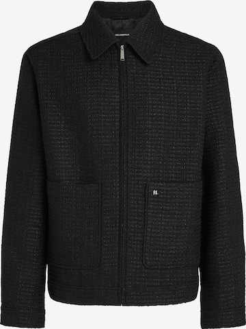 Karl Lagerfeld Jacke in Schwarz: Vorderseite
