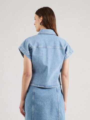 MSCH COPENHAGEN Between-Season Jacket 'Elida Ada' in Blue