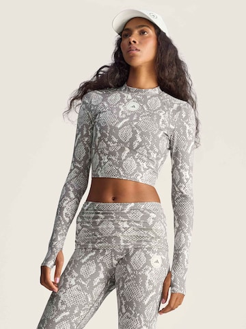 T-shirt fonctionnel ADIDAS BY STELLA MCCARTNEY en beige : devant