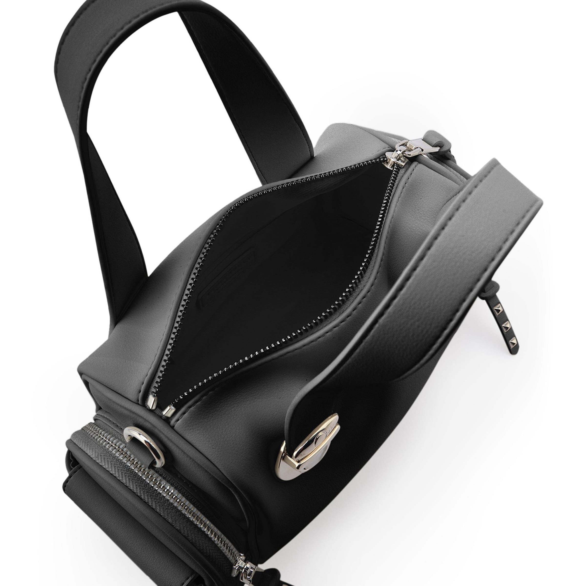 Seidenfelt Handtas 'Jokela' in Zwart