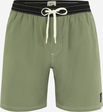 QUIKSILVER - Bermudas en verde: frente