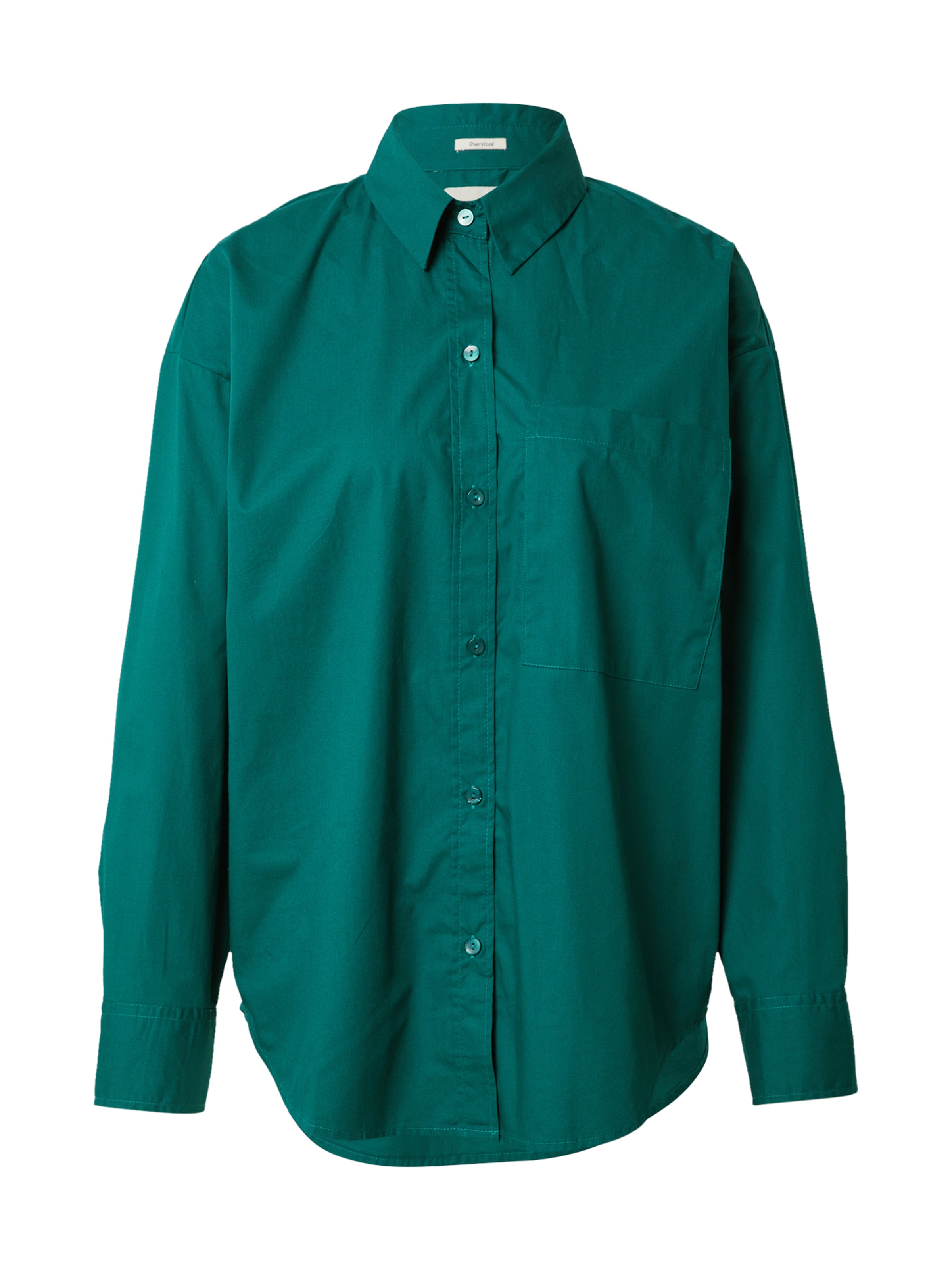 Abercrombie & Fitch Blúzka - Zelená: predná strana