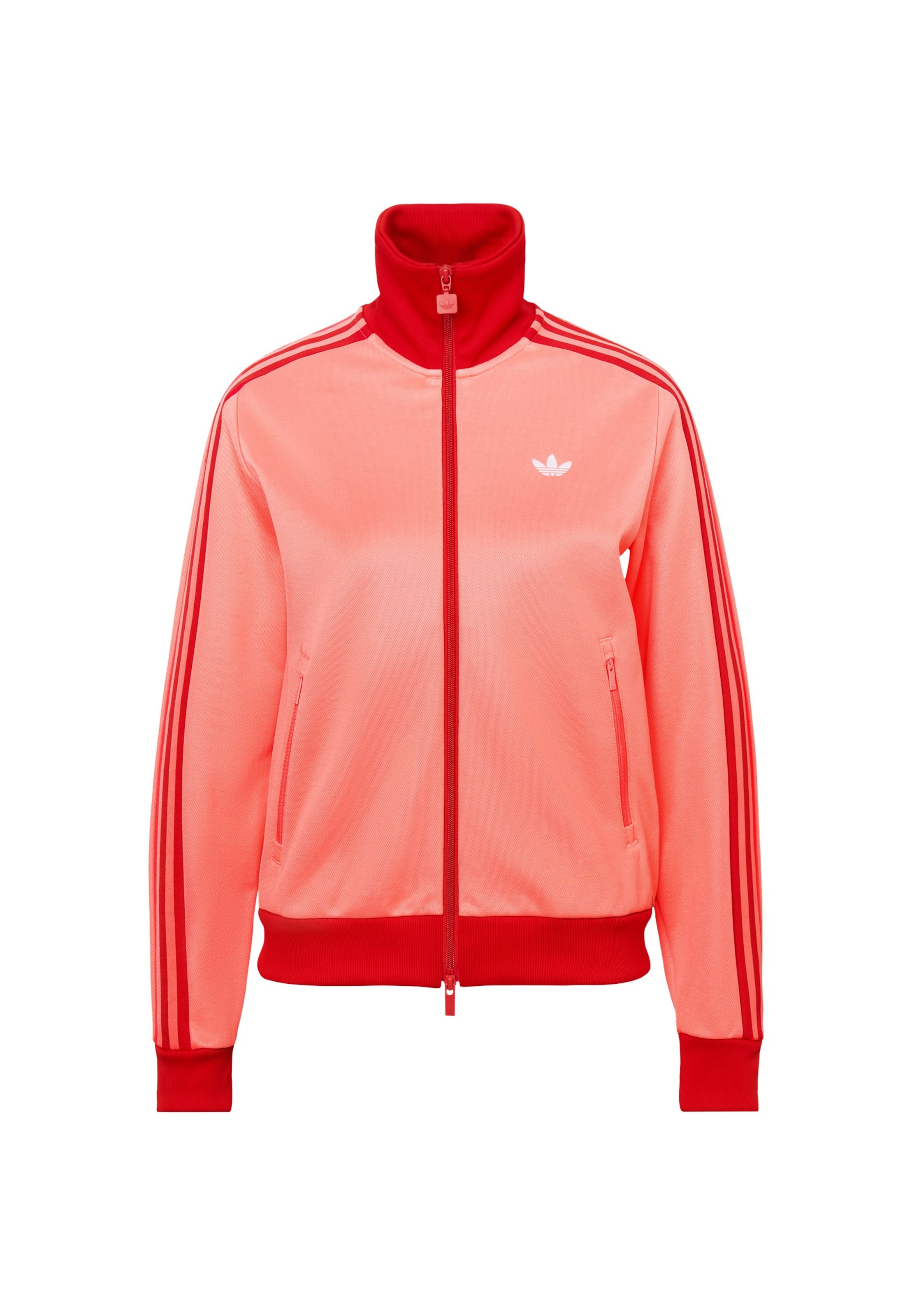 ADIDAS ORIGINALS - Casaco em moletão 'CLASSIC' em rosa: frente