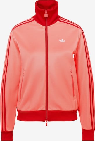 ADIDAS ORIGINALS - Sudadera con cremallera 'CLASSIC' en rosa: frente