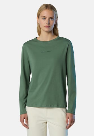 North Sails Shirt in Groen: voorkant