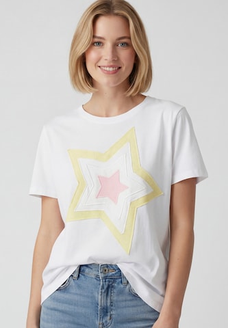 T-shirt usha BLUE LABEL en blanc
