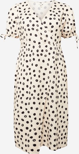 River Island Plus Robe en crème / noir, Vue avec produit