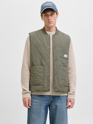Gilet JACK & JONES en vert : devant