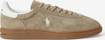 Baskets basses 'BEDFORD' Polo Ralph Lauren en beige : devant