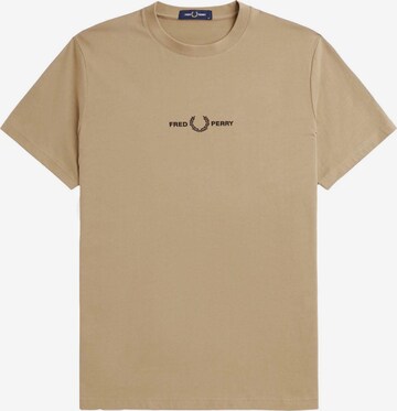 Fred Perry Shirt in Brown: front