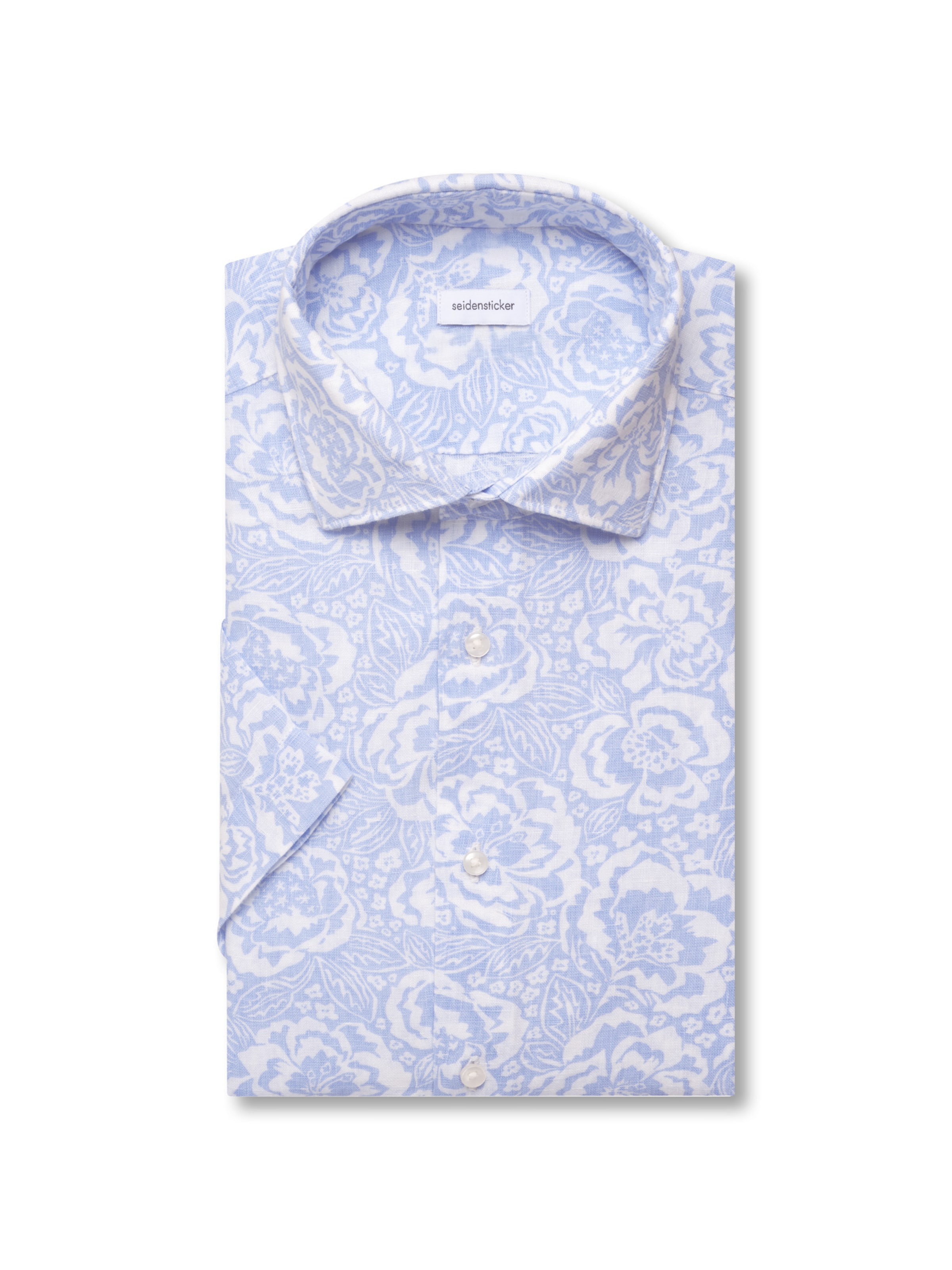 SEIDENSTICKER Regular Fit Businesshemd in Blau