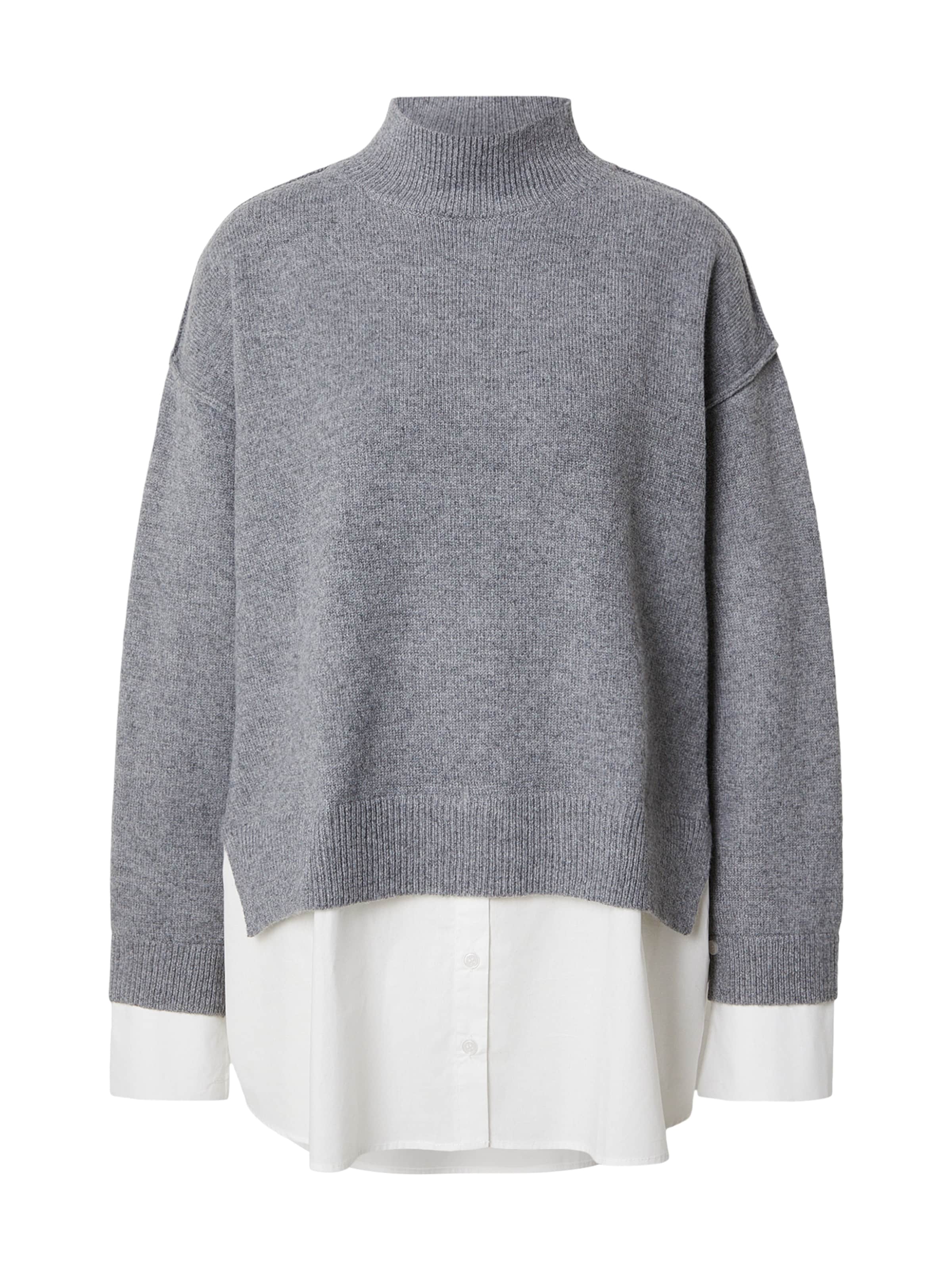 Robes en maille 'Tilda' ABOUT YOU en gris : devant