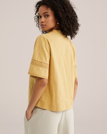 WE Fashion Блузка в Желтый