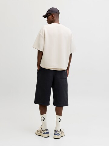 JACK & JONES - Loosefit Pantalón 'JPSTOWEN' en negro