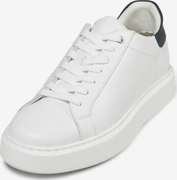 Baskets basses Marc O'Polo en blanc : devant