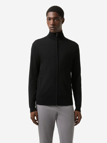 BOGNER Knit cardigan 'Oscar' in Black: front