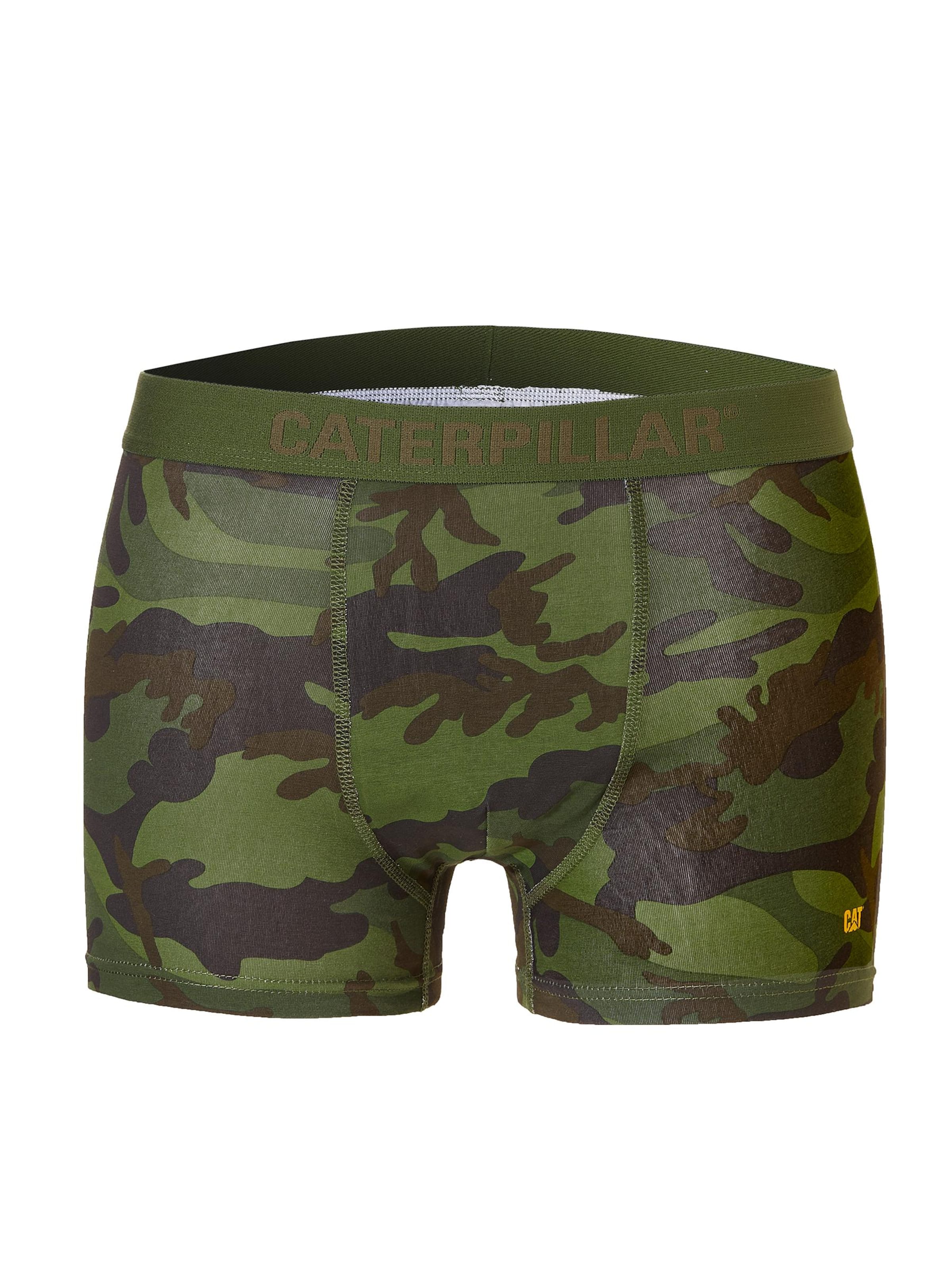 CATERPILLAR Boxershorts 'CAT  2-Pack' in Groen