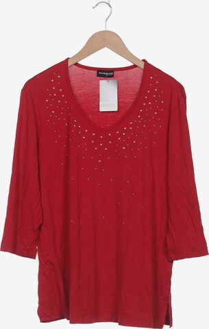 SAMOON Top & Shirt in 4XL in Red: front