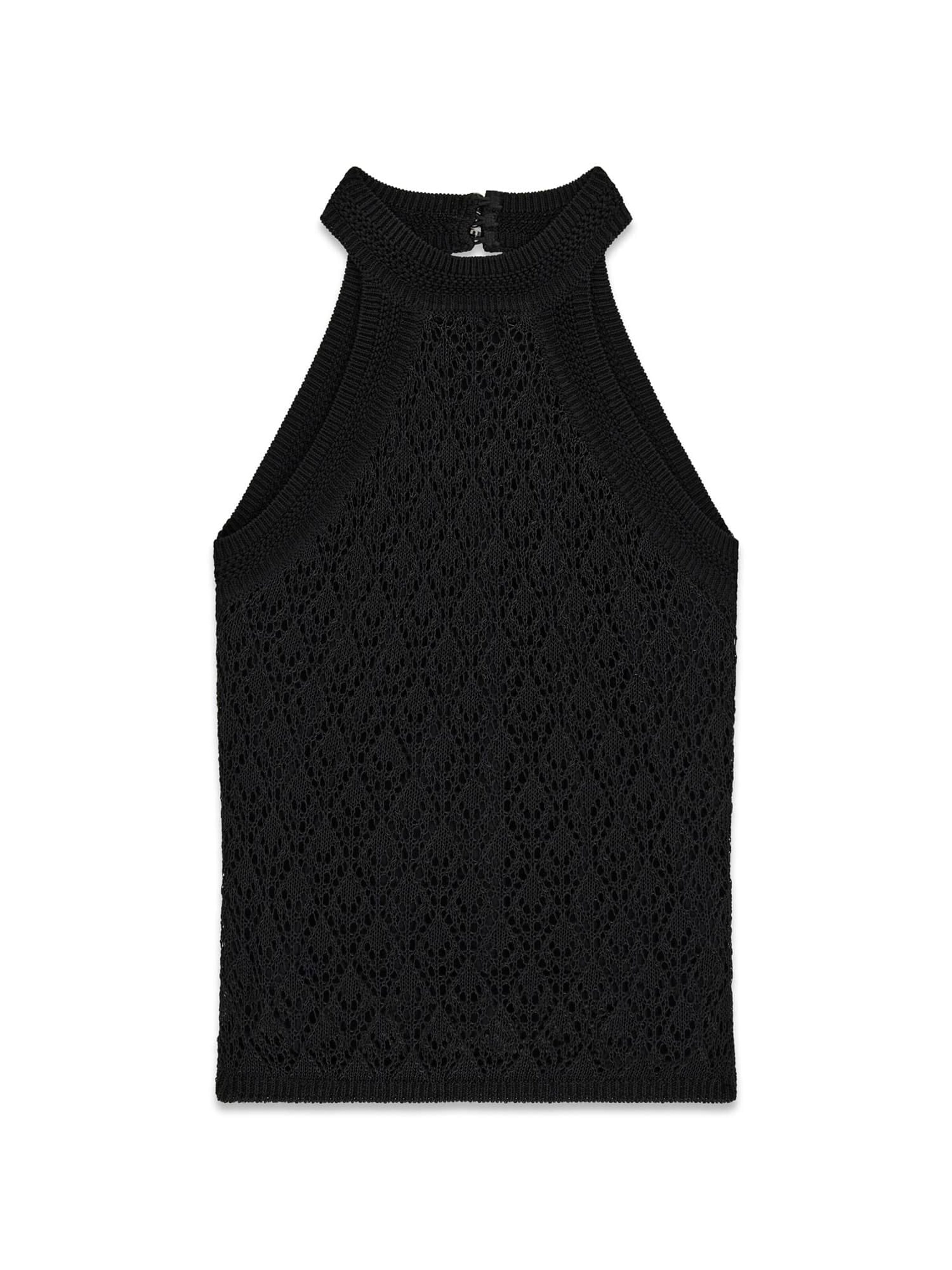 GUESS Sticktop in Schwarz: Vorderseite