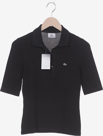 LACOSTE Top & Shirt in XXS in Black: front