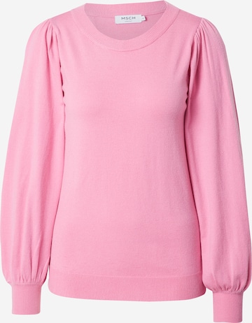 MSCH COPENHAGEN Sweater 'Tamana Rachelle' in Pink: front