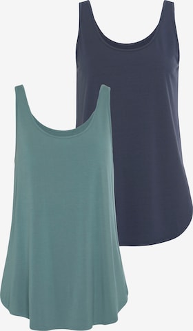 LASCANA Top in Blue: front