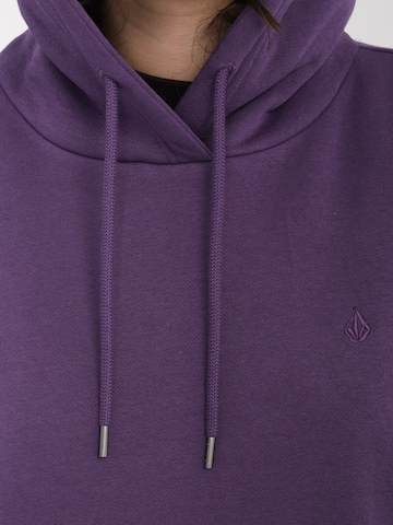 Volcom Sweatshirt 'STONE HEART UP' in Purple