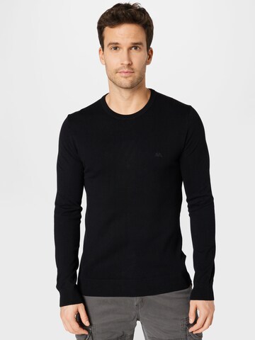 Lindbergh Regular fit Sweater in Black: front