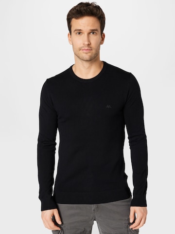 Lindbergh Regular Fit Pullover i sort: forside