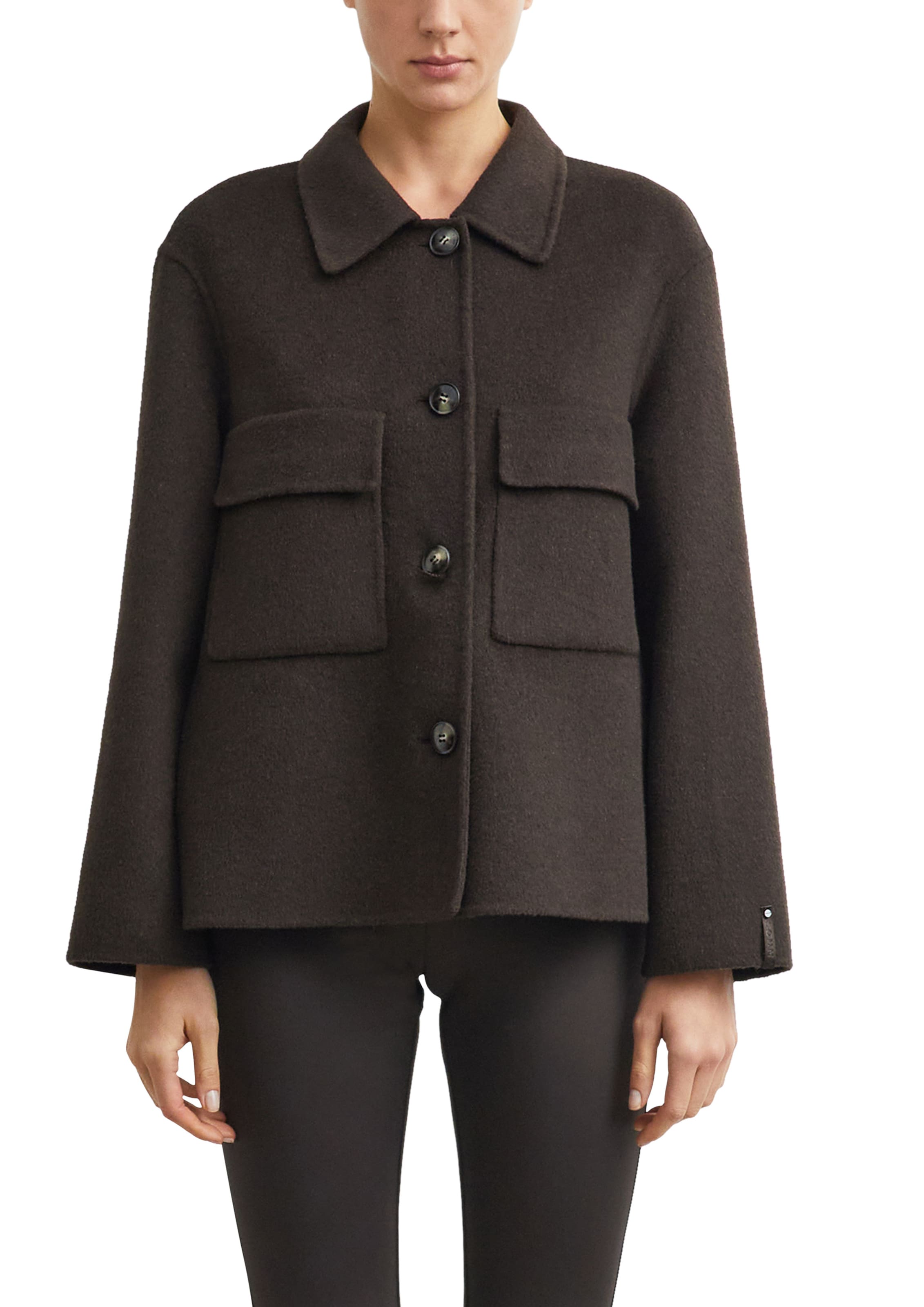 Manteau mi-saison COMMA en marron