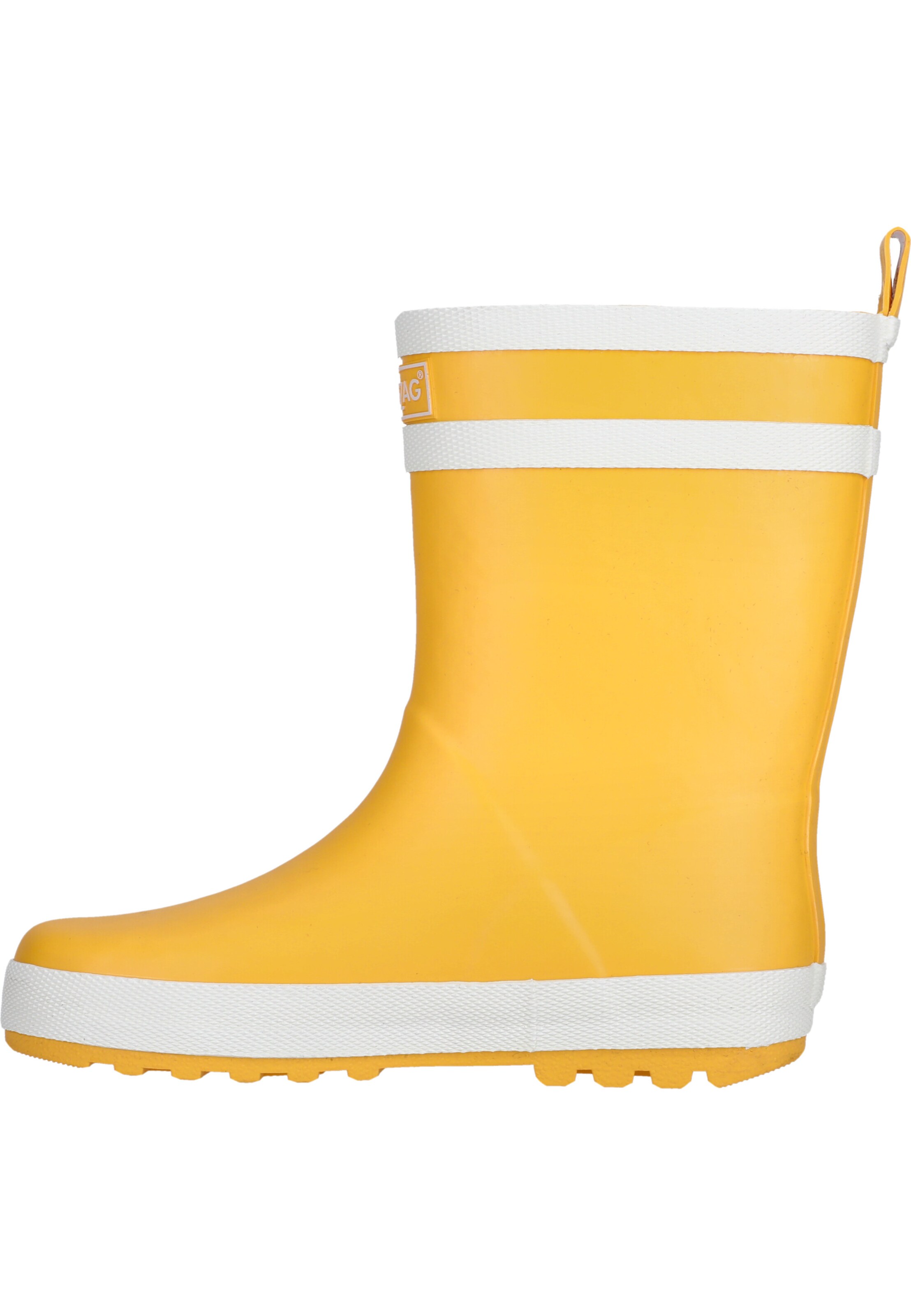 ZigZag Rubber Boots in Yellow